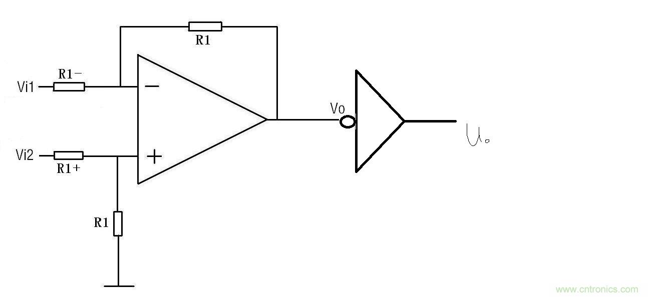 差動(dòng)放大電路，差動(dòng)放大電路圖