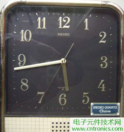 拆個(gè)老古董，日本精工石英電子掛鐘拆解