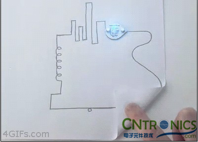 大開眼界，一支可以畫電路板的筆！