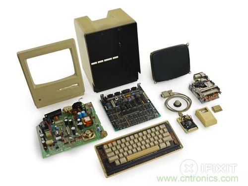 拆！古董級(jí)Macintosh 128K電腦