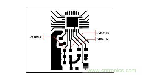 一個(gè)緊湊的PCB布局，寄生效應(yīng)會(huì)對(duì)電路產(chǎn)生影響。
