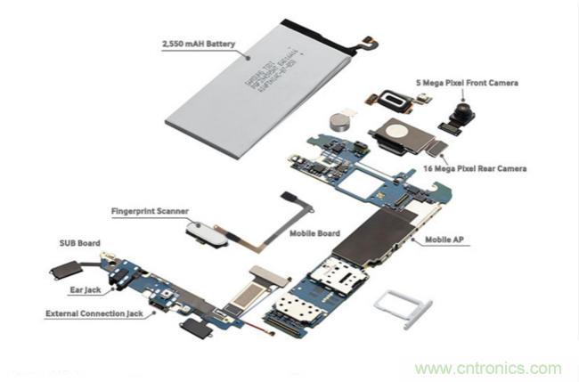 拆解三星Galaxy S6/S6 Edge，網(wǎng)友大呼“有料”！