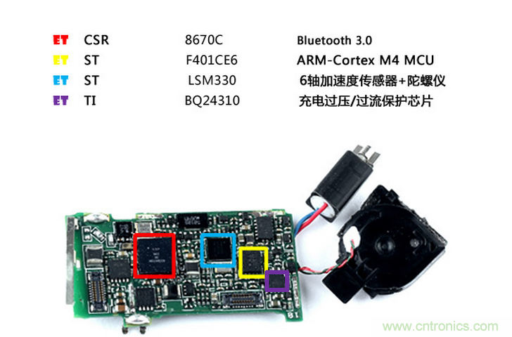 華為智能手環(huán)TalkBand B2拆解分析，時(shí)尚，輕便，觀感極好！