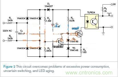 新一代LED光耦電路設(shè)計(jì)，改進(jìn)老化和能耗