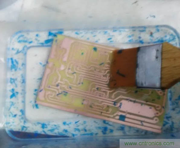 嘗試了四次PCB制作， 最后一發(fā)算是成功了