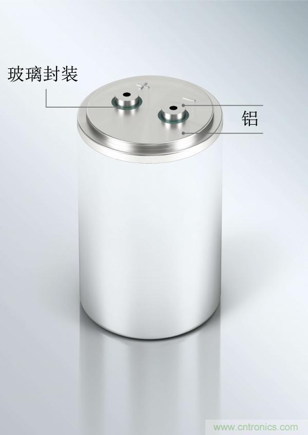 世界首創(chuàng)玻璃鋁密封端子，可大幅提升電容性能
