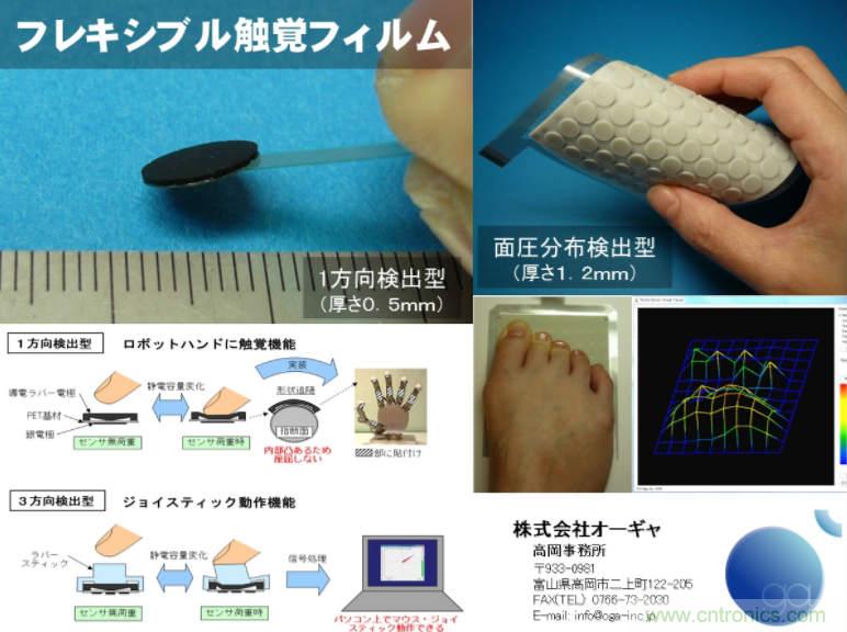觸覺傳感器也靠進口？日本陣列式傳感器10萬元一個
