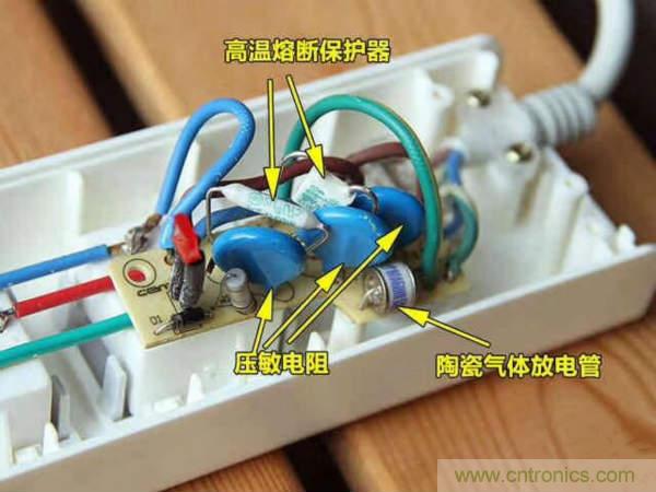 電源插座如何防雷？巧用壓敏電阻&陶瓷氣體放電管
