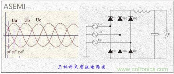 三相整流橋怎么接線？四腳整流橋接線圖