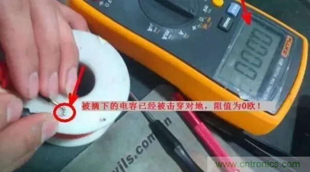 電容擊穿是開路還是短路？電容擊穿原因是什么？