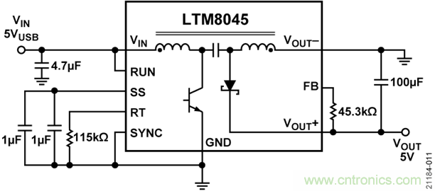USB供電、915MHz ISM無線電頻段、具有過溫管理功能的1W功率放大器
