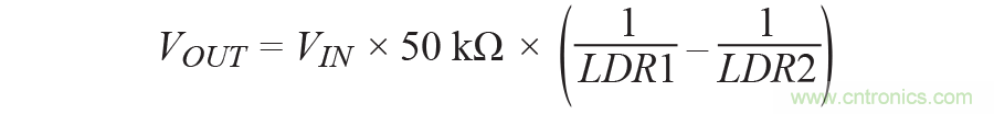 你有沒(méi)有試過(guò)用儀表放大器測(cè)量?jī)蓚€(gè)光源的相對(duì)強(qiáng)度？