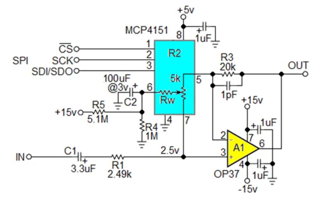 數(shù)字電位器能否代替電路中的機械電位器？
