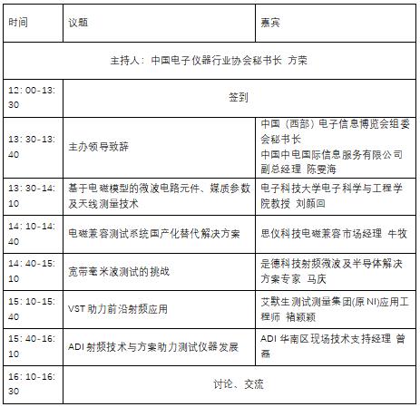 蓉城再掀技術(shù)革命！第三十屆國際電子測試測量大會聚焦射頻前沿