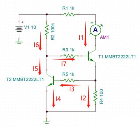 2個NPN三極管組成的恒流電路，如何工作？