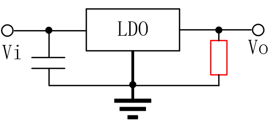 LDO輸出為什么并聯(lián)接地電阻？